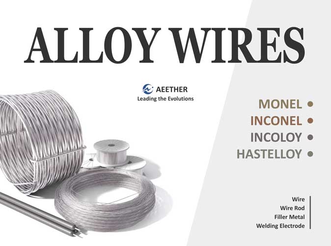 catalogue of nickel alloy wires & electrodes