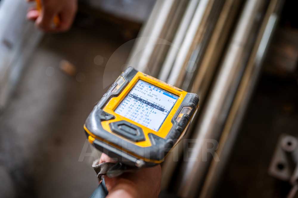 photo of nickel alloy bars