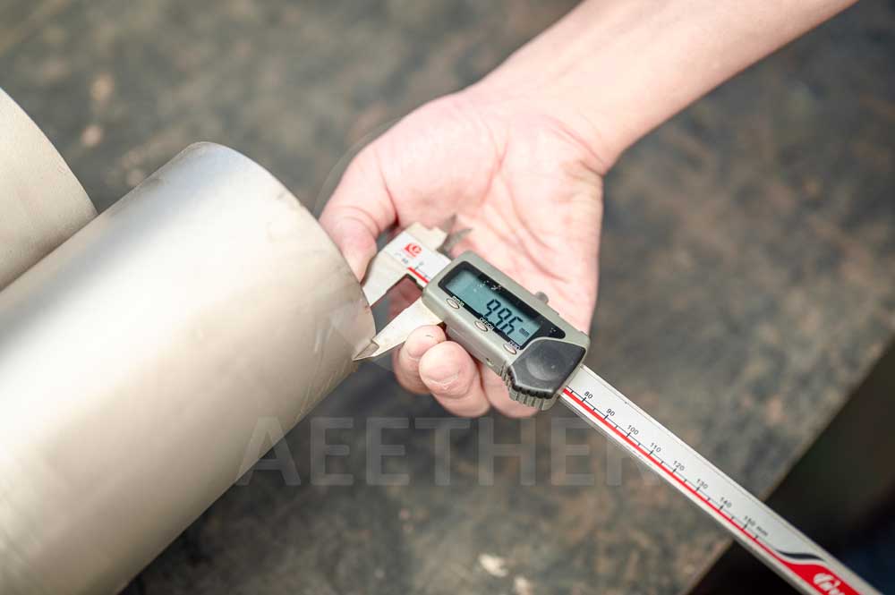 photo of nickel alloy pipes