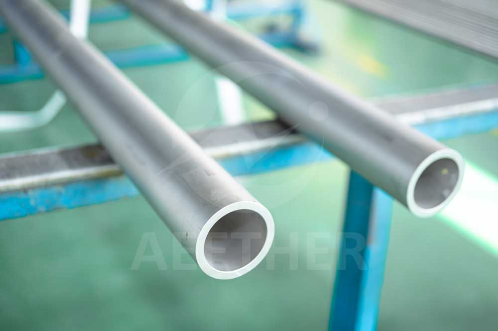 photo of nickel alloy pipes