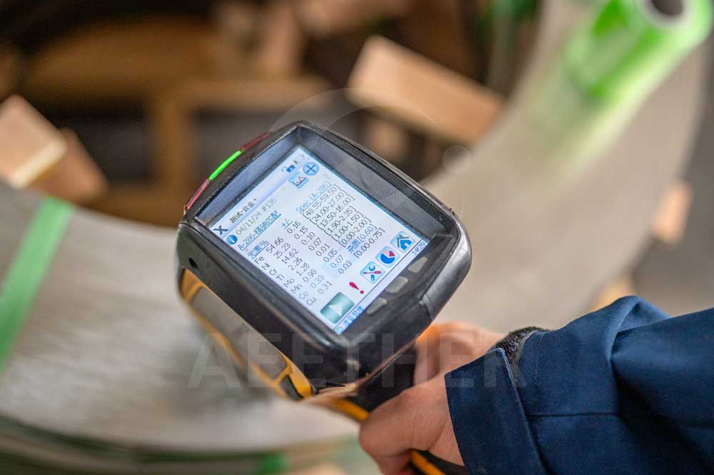 photo of nickel alloy sheets