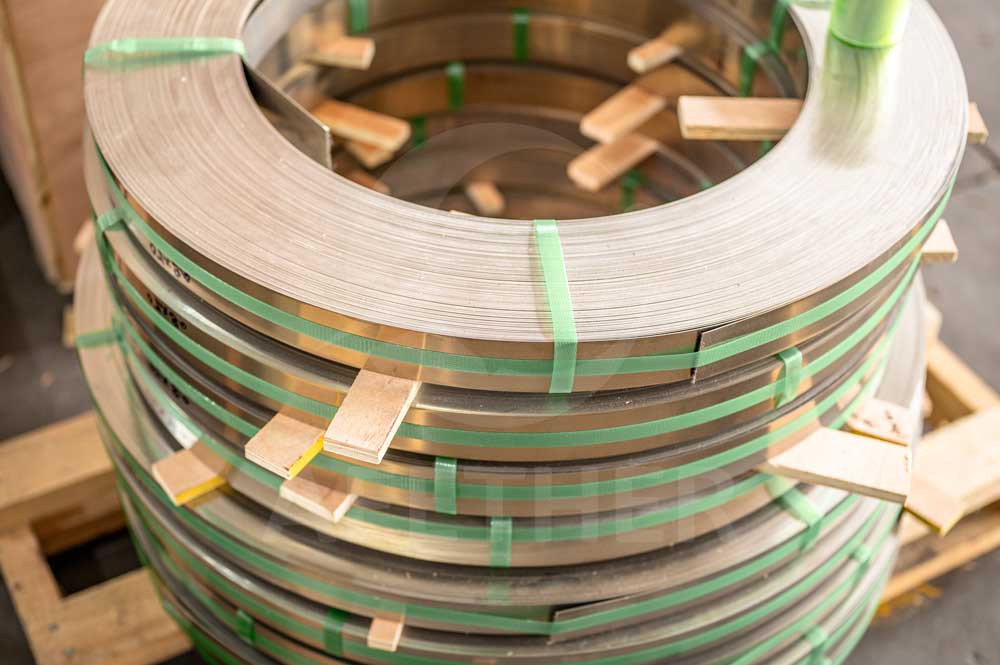 photo of nickel alloy sheets