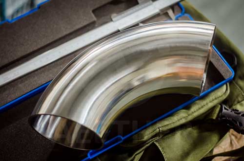 Incoloy DS elbow polished